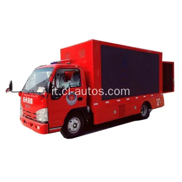 ISUZU P4 P6 LED Digial Mobile Stage Billboard Truck pubblicitario